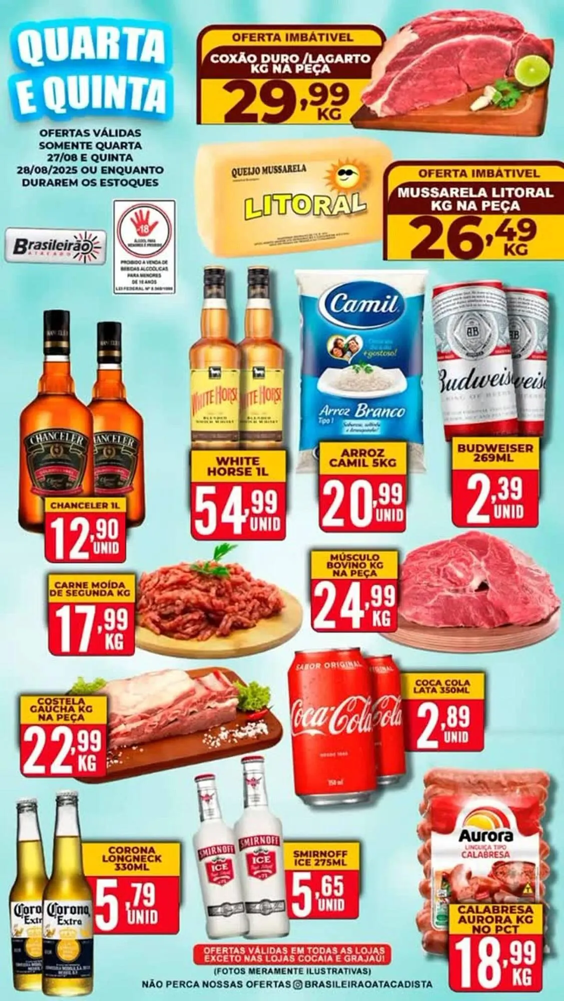 Encarte de Catálogo Brasileirão Atacado 27 de agosto até 1 de setembro 2025 - Pagina 1