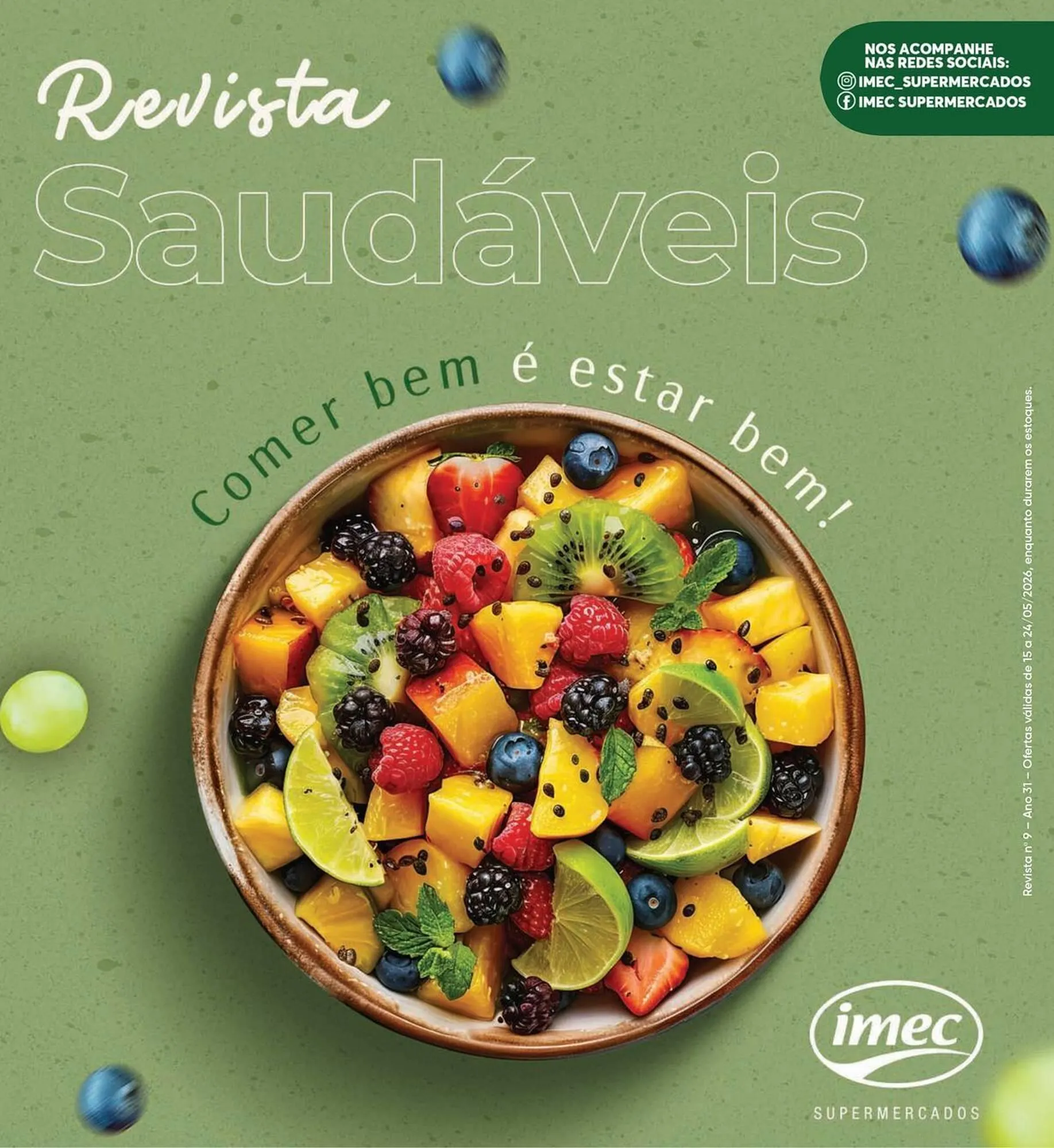Encarte de Catálogo Imec Supermercados 15 de maio até 24 de maio 2026 - Pagina 1