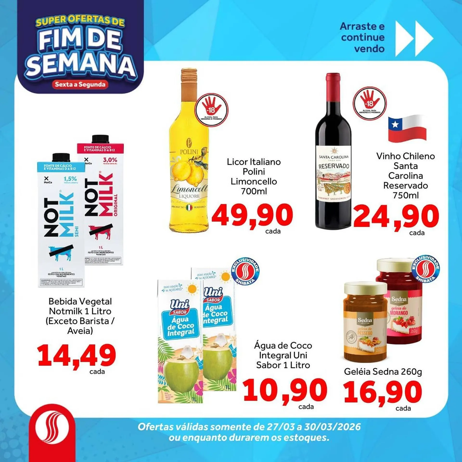 Encarte de Folheto Shibata Supermercados 27 de março até 29 de março 2026 - Pagina 3