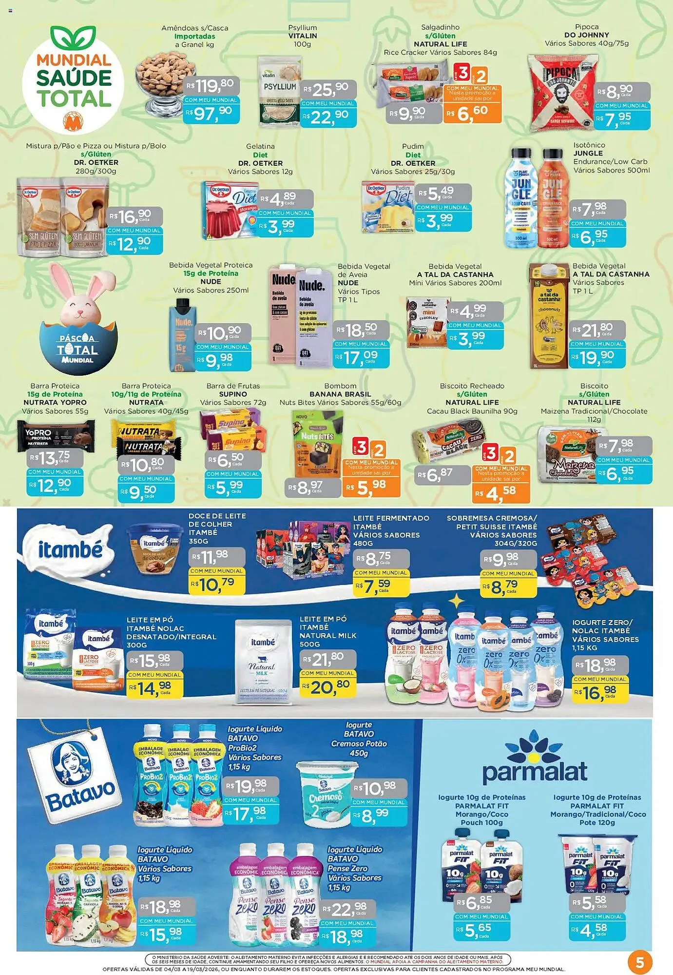 Encarte de Encarte Supermercados Mundial 4 de março até 19 de março 2026 - Pagina 5