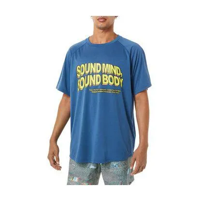 Camiseta ASICS Pocket - Masculina - Azul