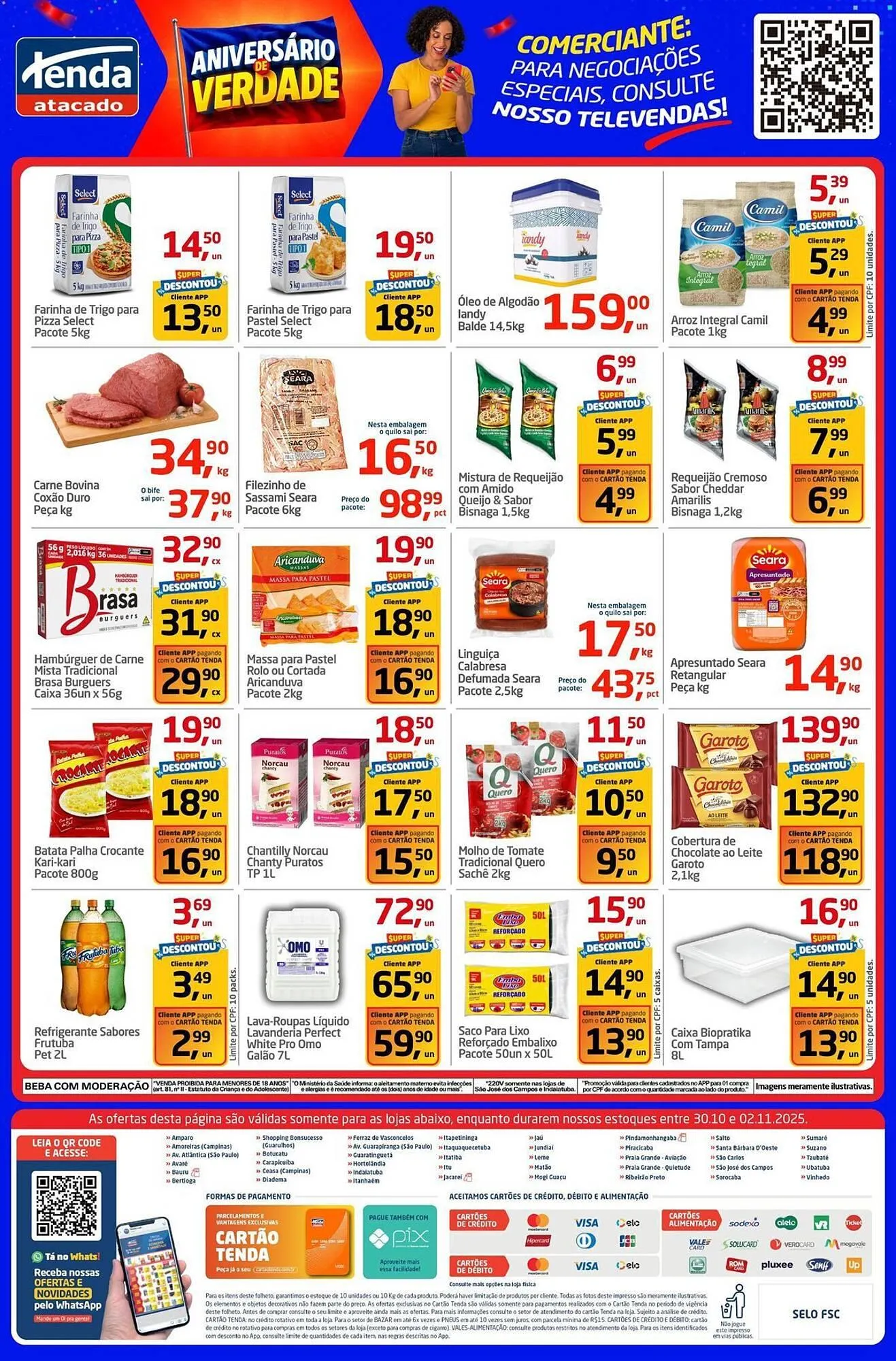 Encarte de Folheto Tenda Atacado 30 de outubro até 2 de novembro 2025 - Pagina 8