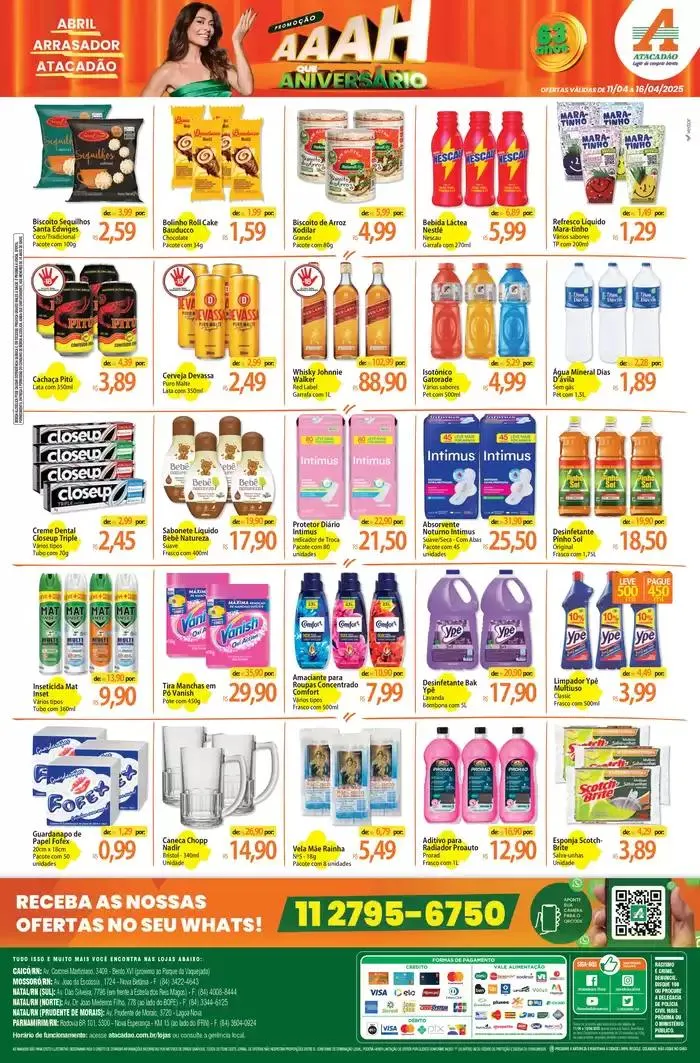 Encarte de Ofertas exclusivas e pechinchas 11 de abril até 16 de abril 2025 - Pagina 4