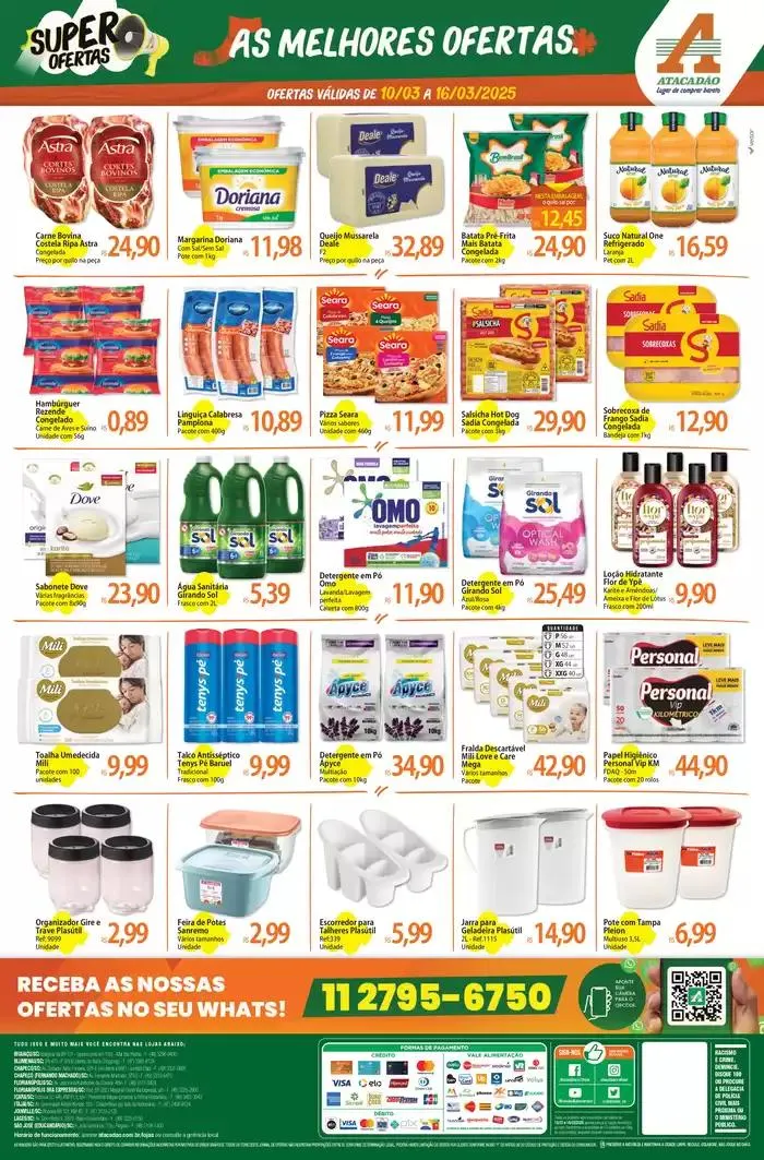Encarte de Ofertas especiais para você 10 de março até 16 de março 2025 - Pagina 2