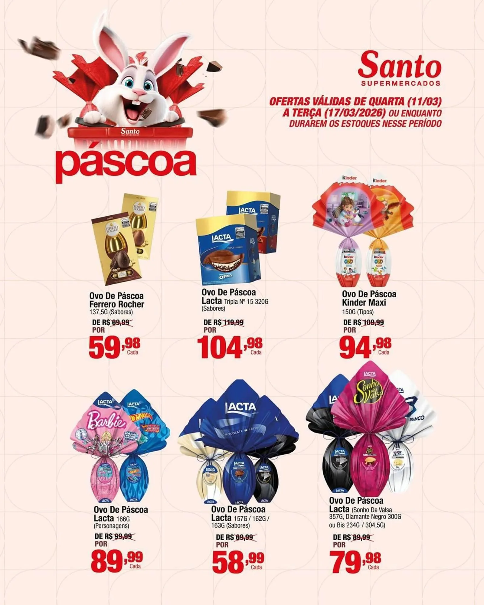 Encarte de Catálogo Santo Supermercados 13 de março até 15 de março 2026 - Pagina 4
