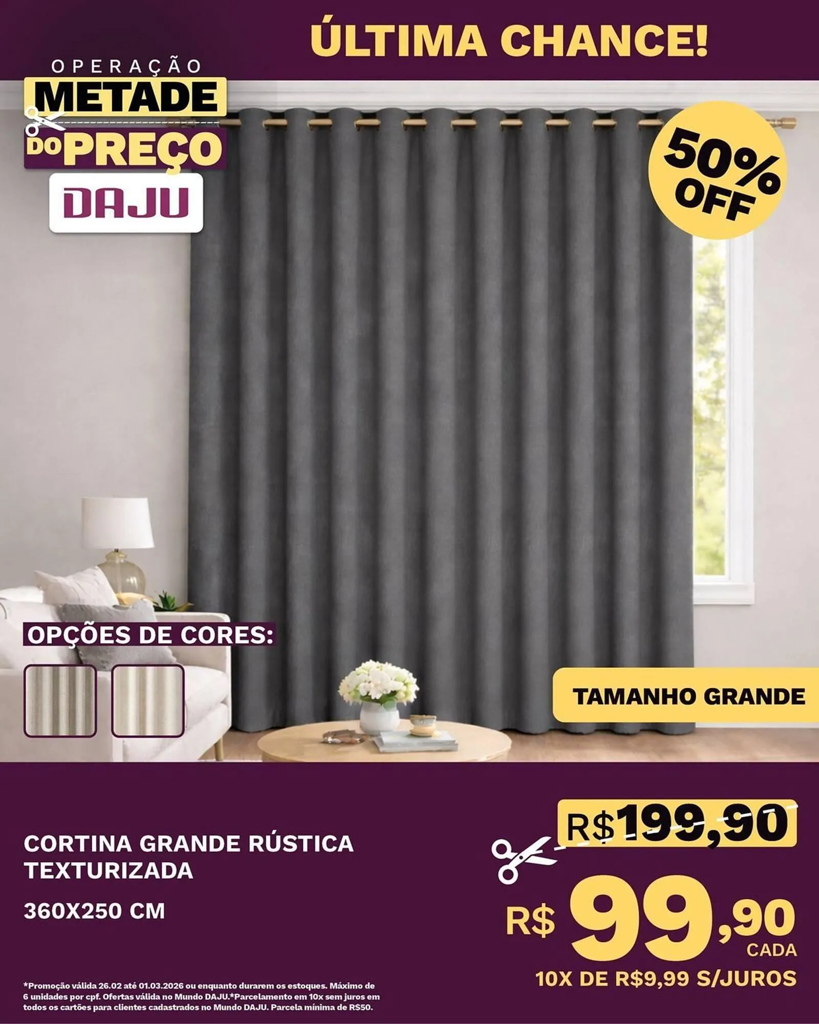 Encarte de Catálogo Daju 26 de fevereiro até 1 de março 2026 - Pagina 1