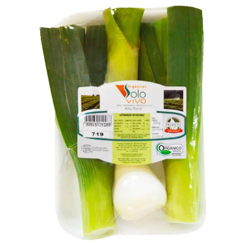 Alho Poro Organico Solo Vivo 250g
