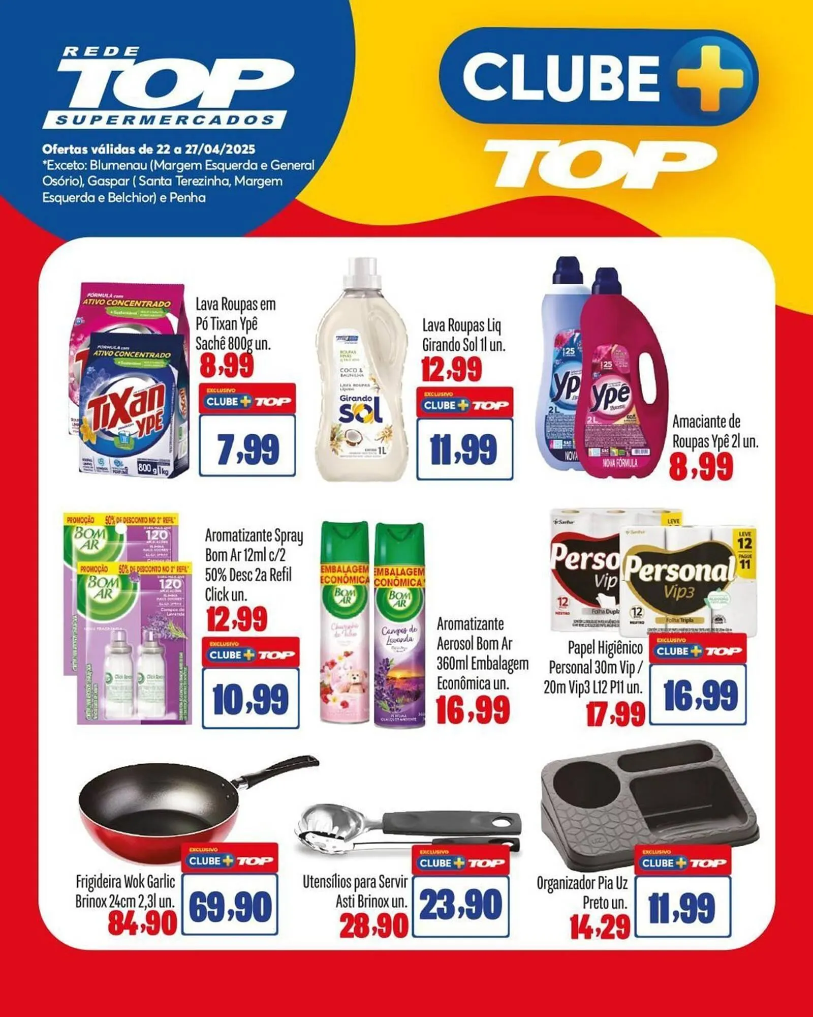 Encarte de Catálogo Rede Top 22 de abril até 23 de abril 2025 - Pagina 8