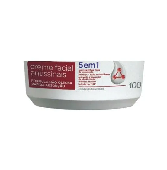 Creme Facial Avon Care Antissinais Dia 5 em1 100g