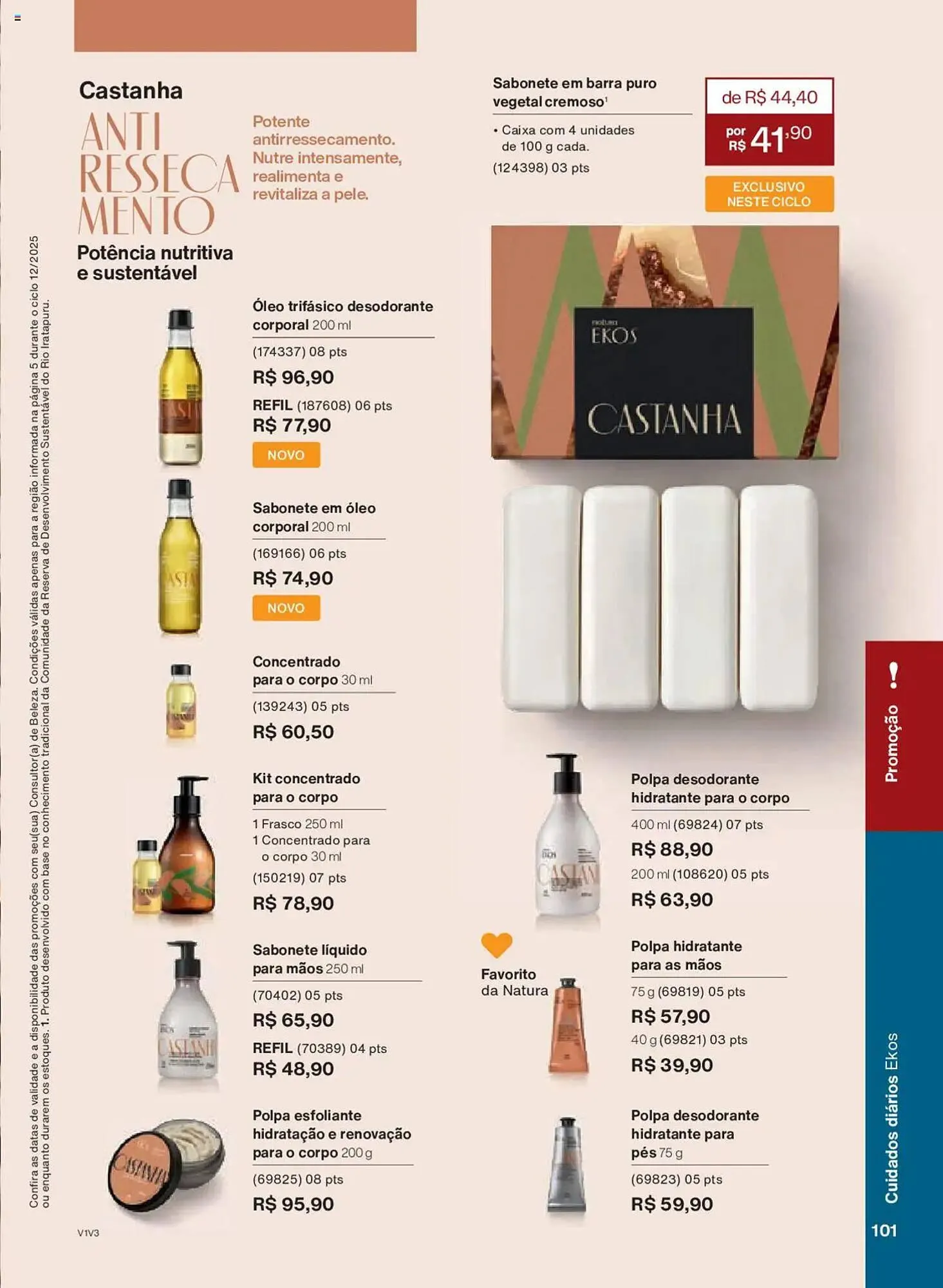 Encarte de Catálogo Natura 8 de julho até 5 de agosto 2025 - Pagina 101