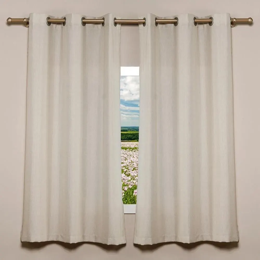 Cortina Para Sala Ou Quarto Rústica Veneza 2,40X1,70 M Havan Casa - Sisal