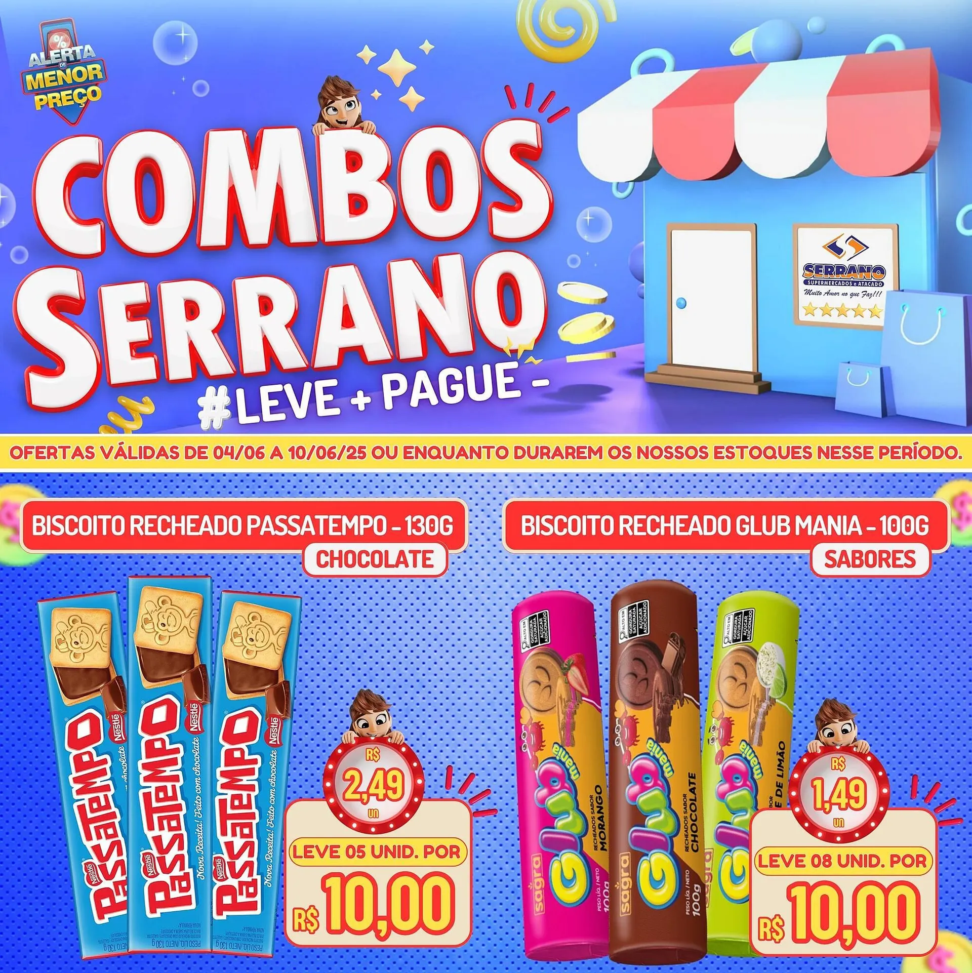 Encarte de Catálogo Serrano Supermercado 4 de junho até 10 de junho 2025 - Pagina 3