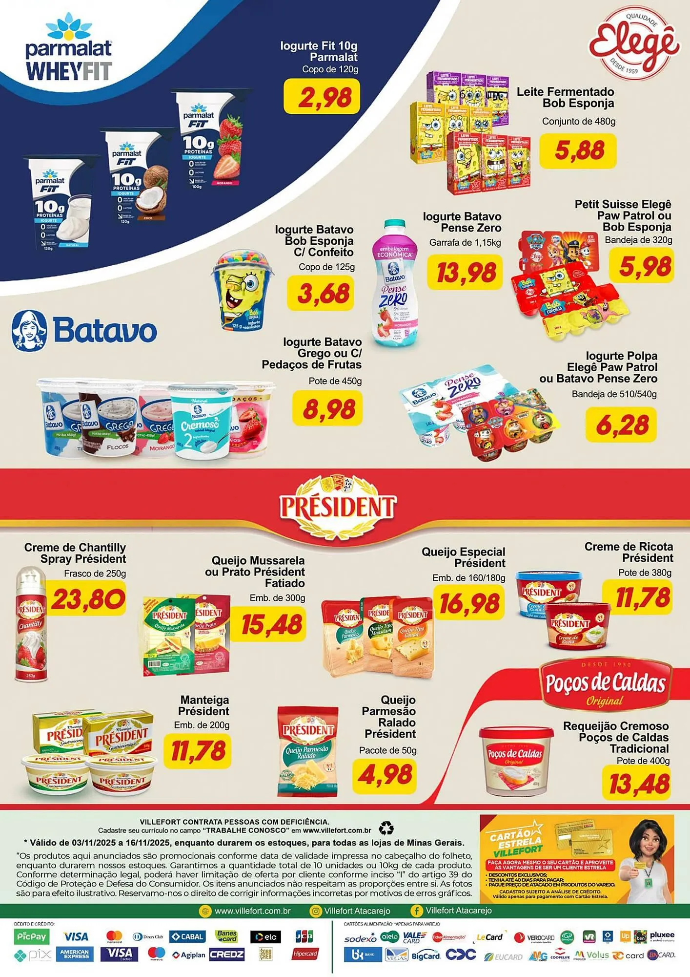 Encarte de Catálogo Villefort Atacadista 3 de novembro até 9 de novembro 2025 - Pagina 2