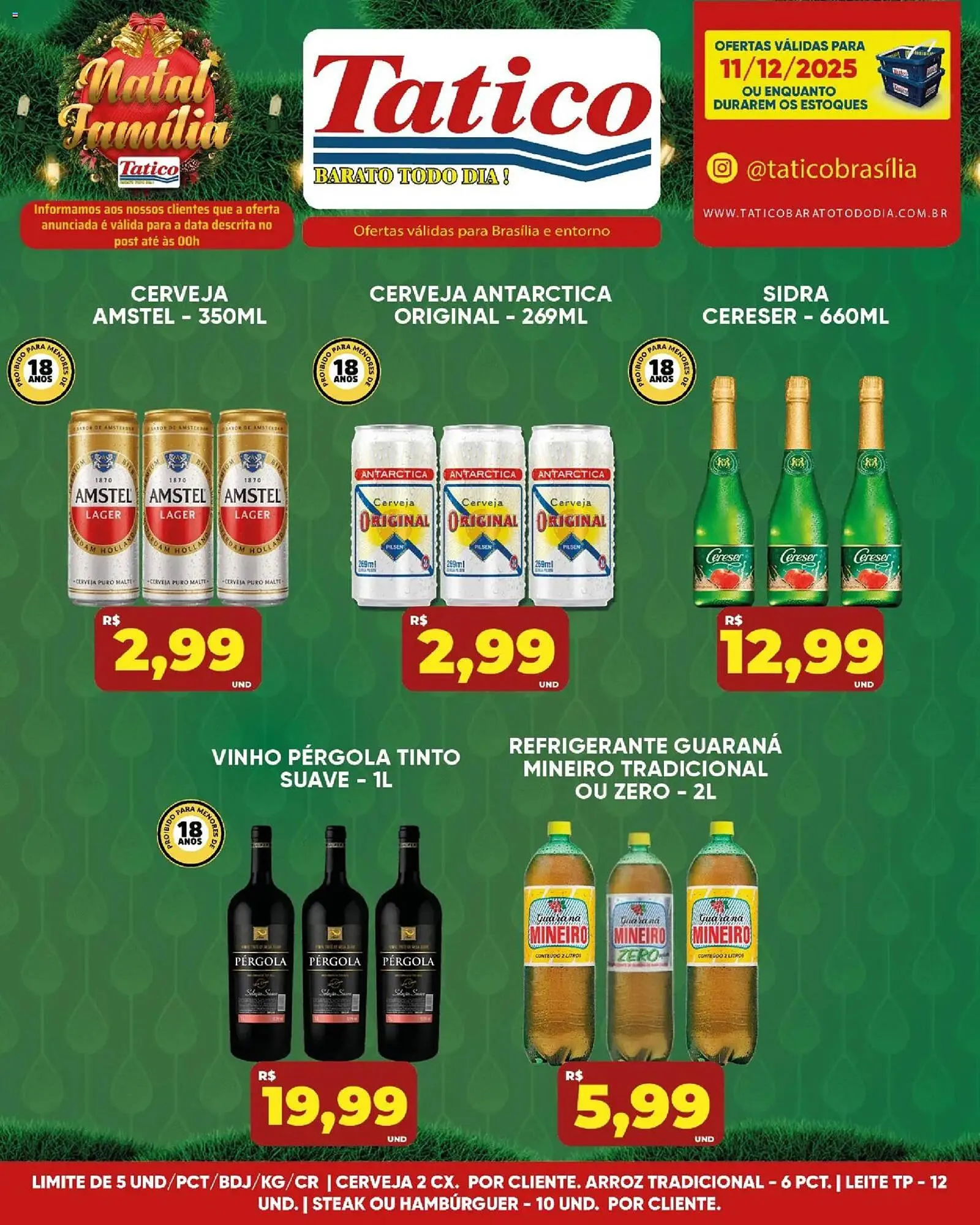 Encarte de Tabloide Tatico 11 de dezembro até 14 de dezembro 2025 - Pagina 11