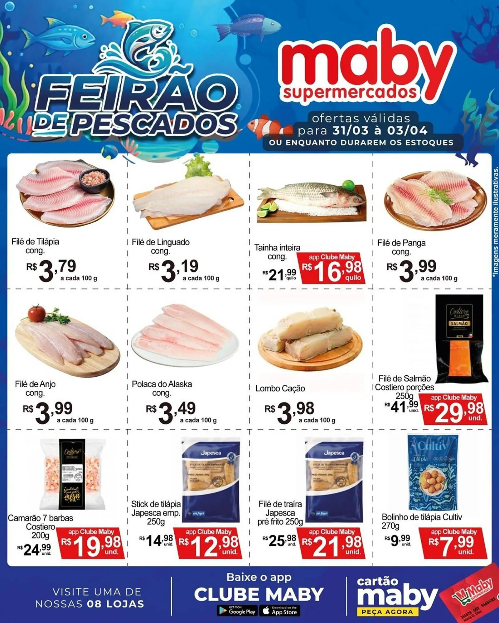Encarte de Catálogo Maby Supermercados 31 de março até 3 de abril 2026 - Pagina 1