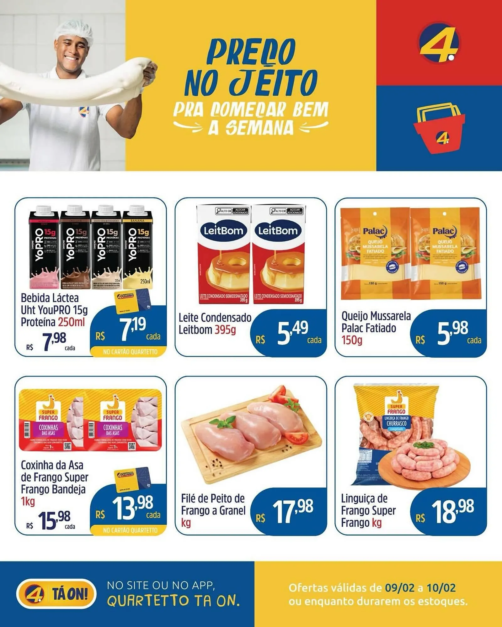 Encarte de Catálogo Quartetto Supermercados 9 de fevereiro até 10 de fevereiro 2026 - Pagina 2
