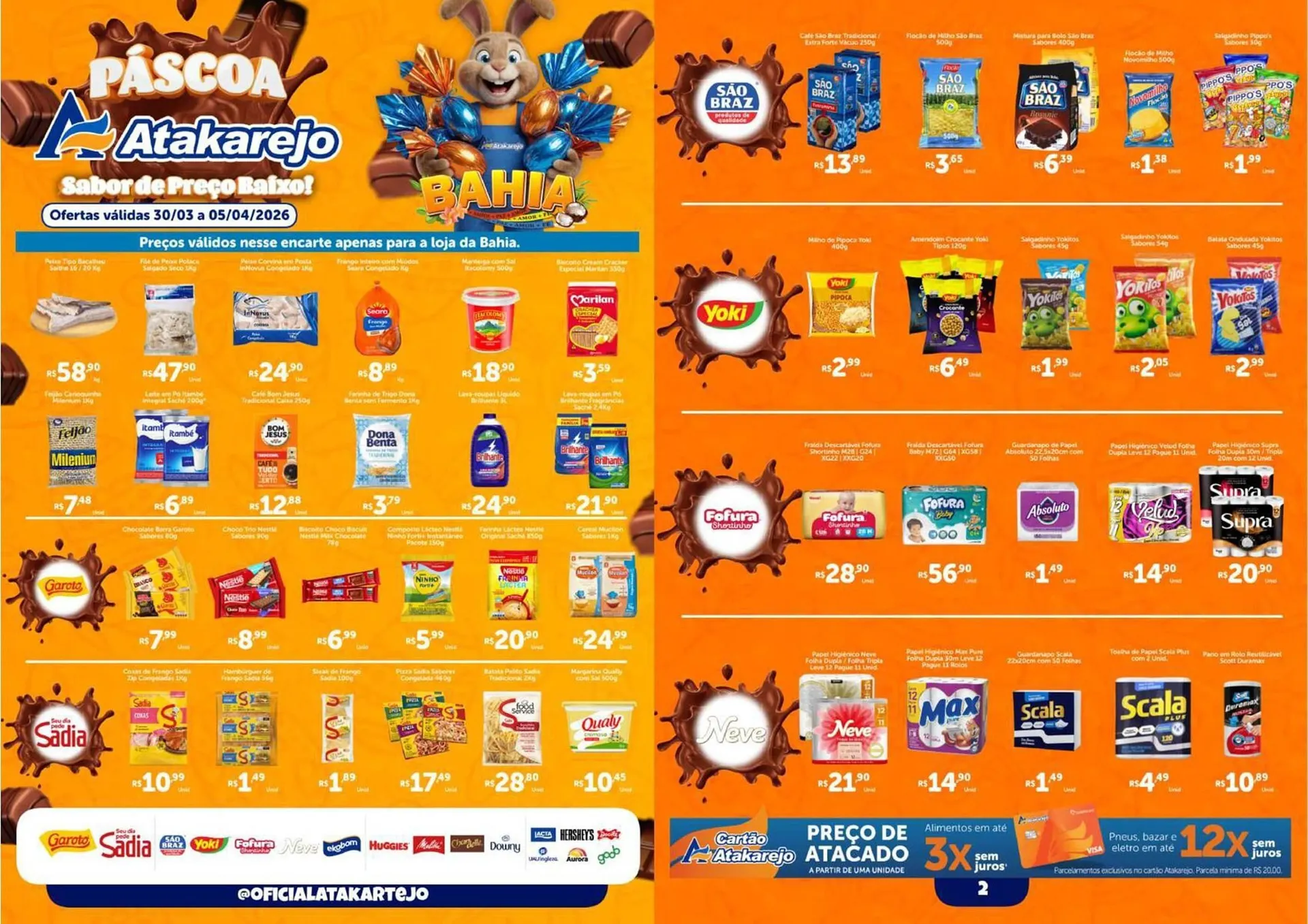 Encarte de Encarte Atakarejo 30 de março até 5 de abril 2026 - Pagina 1