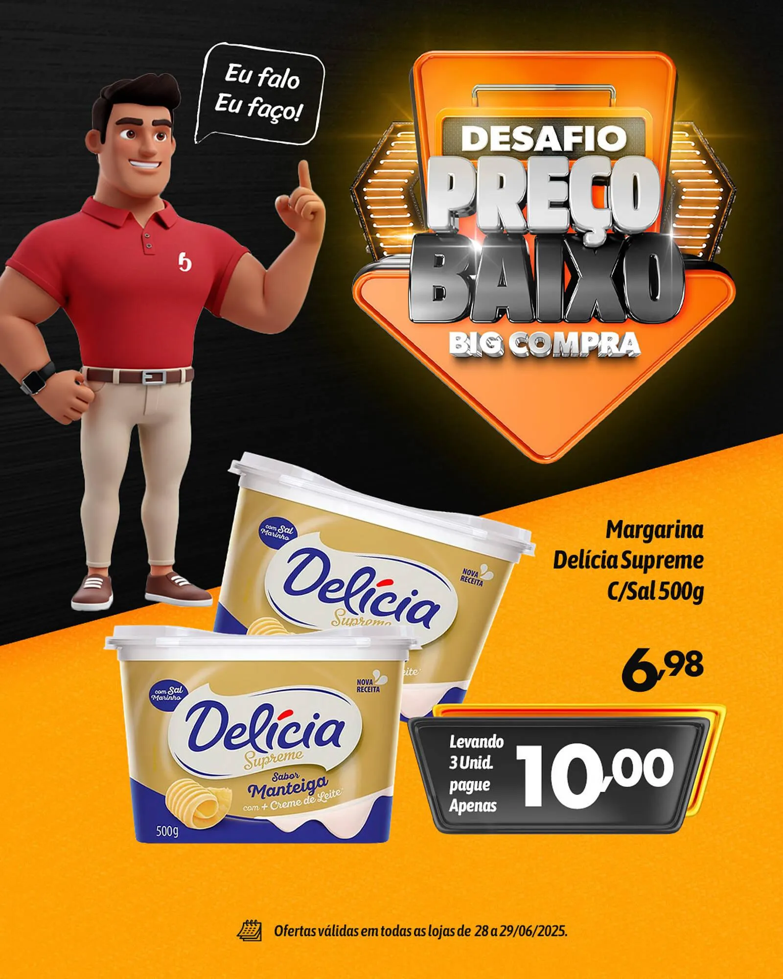 Encarte de Catálogo Supermercados Big Compra 28 de junho até 29 de junho 2025 - Pagina 1