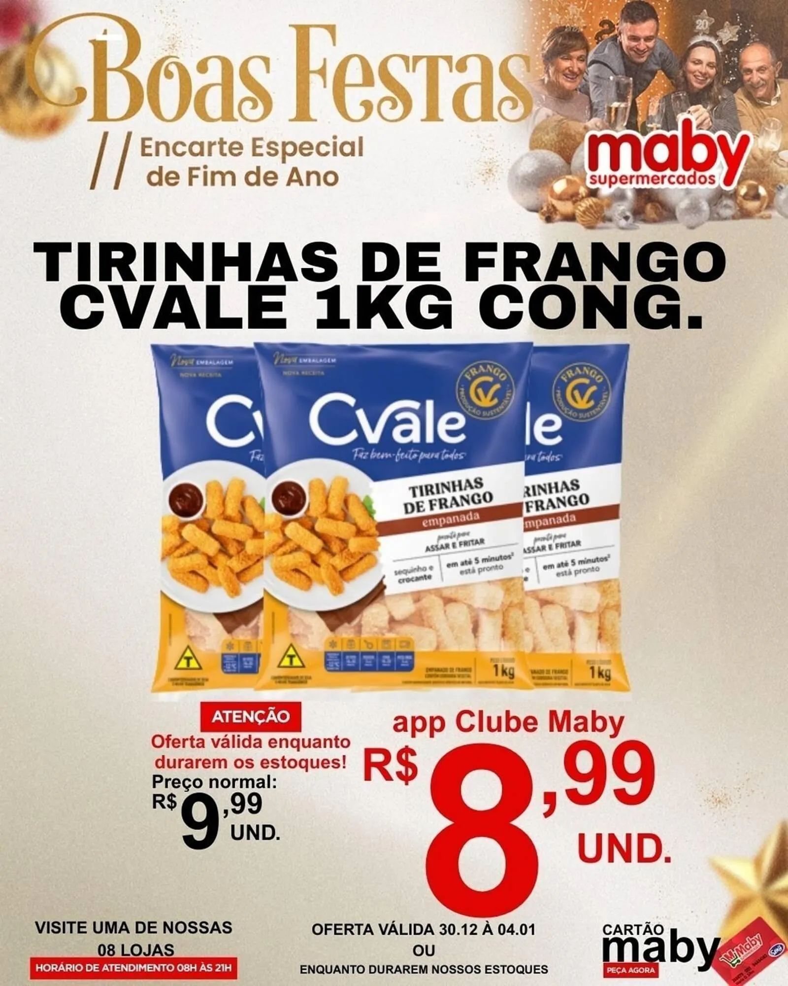 Encarte de Catálogo Maby Supermercados 30 de dezembro até 1 de abril 2026 - Pagina 1