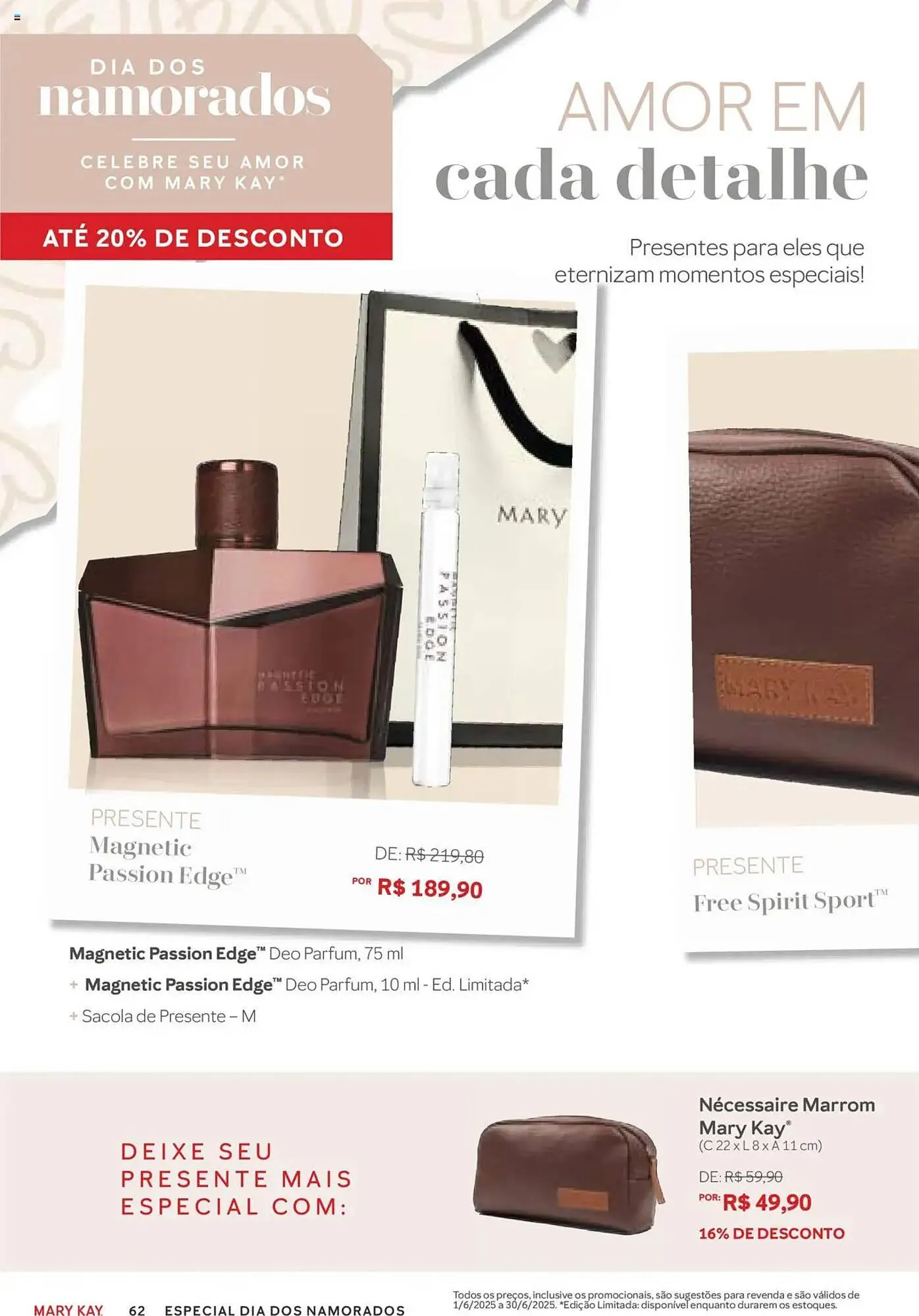 Encarte de Catálogo Mary Kay 1 de junho até 1 de julho 2025 - Pagina 62