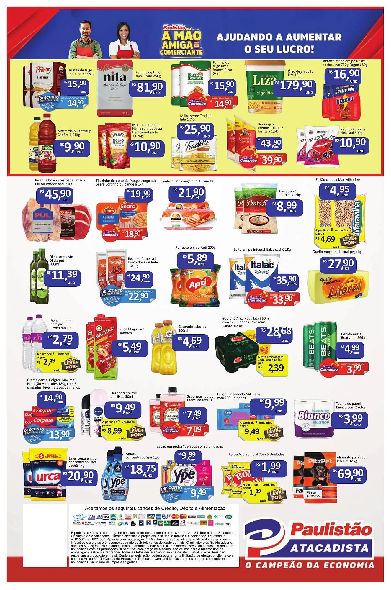 Encarte de Catálogo Paulistão Supermercados 14 de janeiro até 15 de janeiro 2026 - Pagina 2