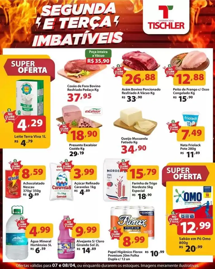 Encarte de Encarte Supermercados Tischler 7 de abril até 24 de abril 2025 - Pagina 4