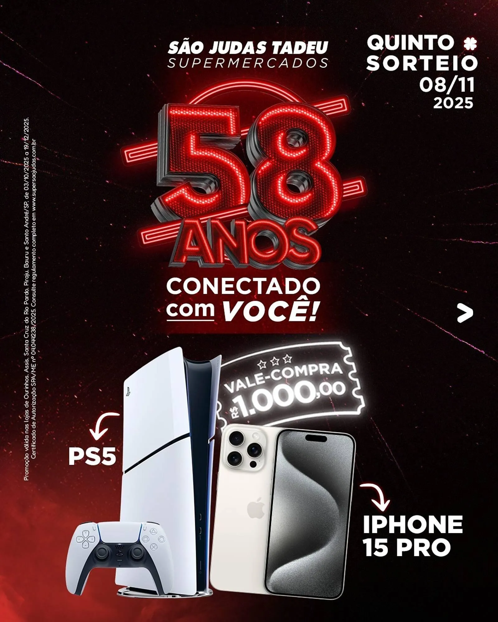 Encarte de Folheto São Judas Tadeu 4 de novembro até 8 de novembro 2025 - Pagina 1