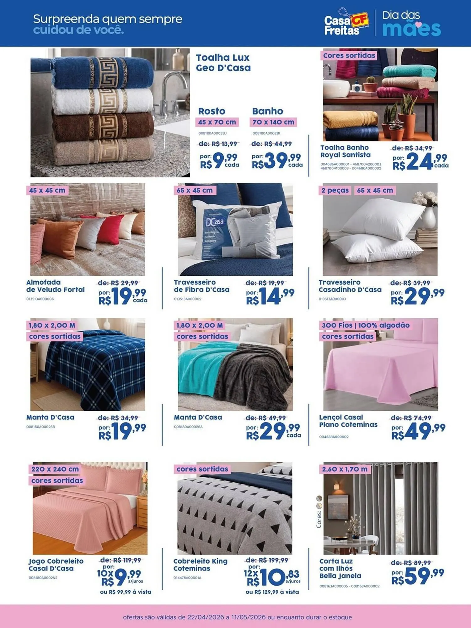 Encarte de Catálogo Casa Freitas 22 de abril até 11 de maio 2026 - Pagina 13