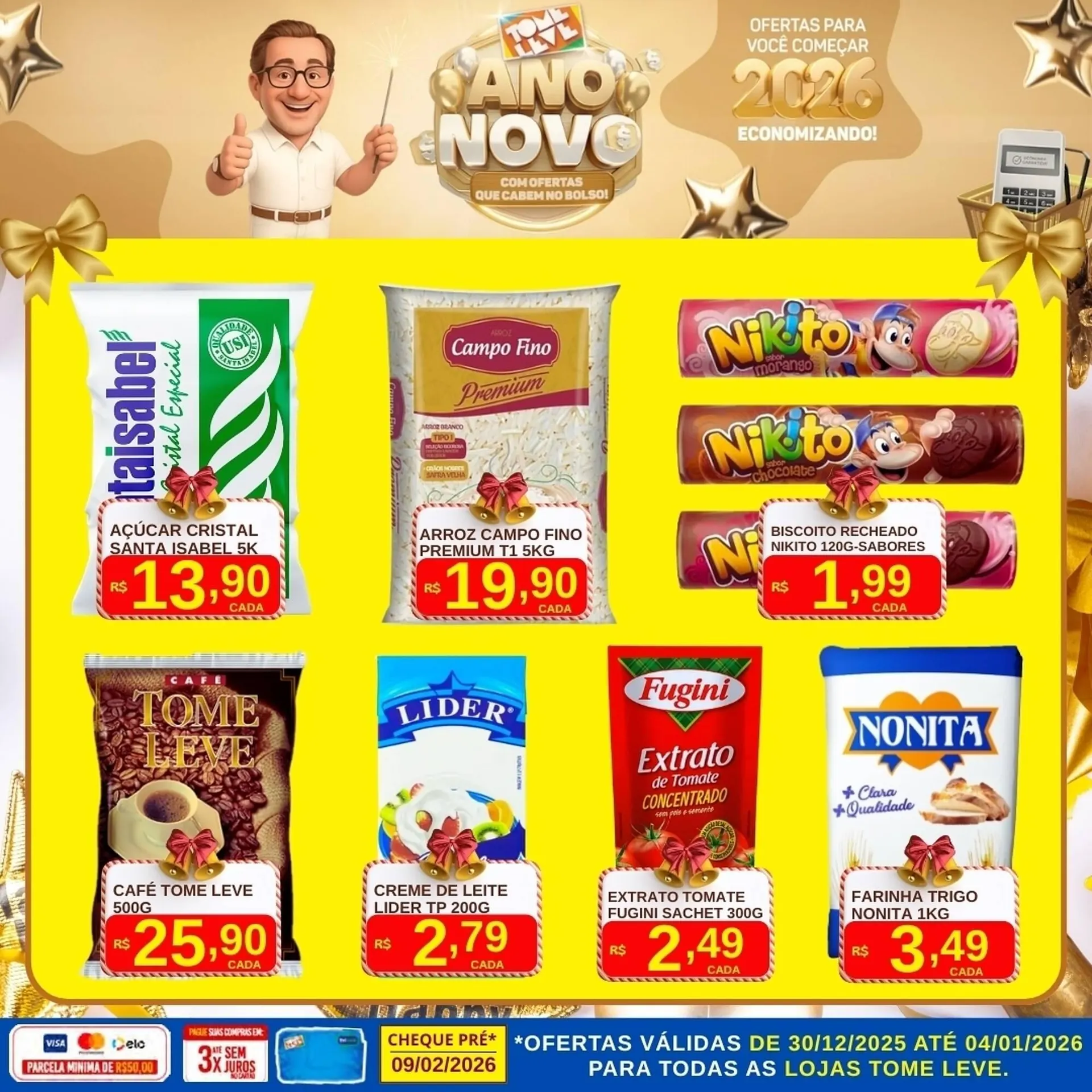 Encarte de Catálogo Tome Leve 30 de dezembro até 4 de janeiro 2026 - Pagina 2