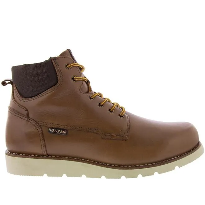 Bota Coturno Ferracine Tratorado Fielder Fly 24h Couro Caramelo