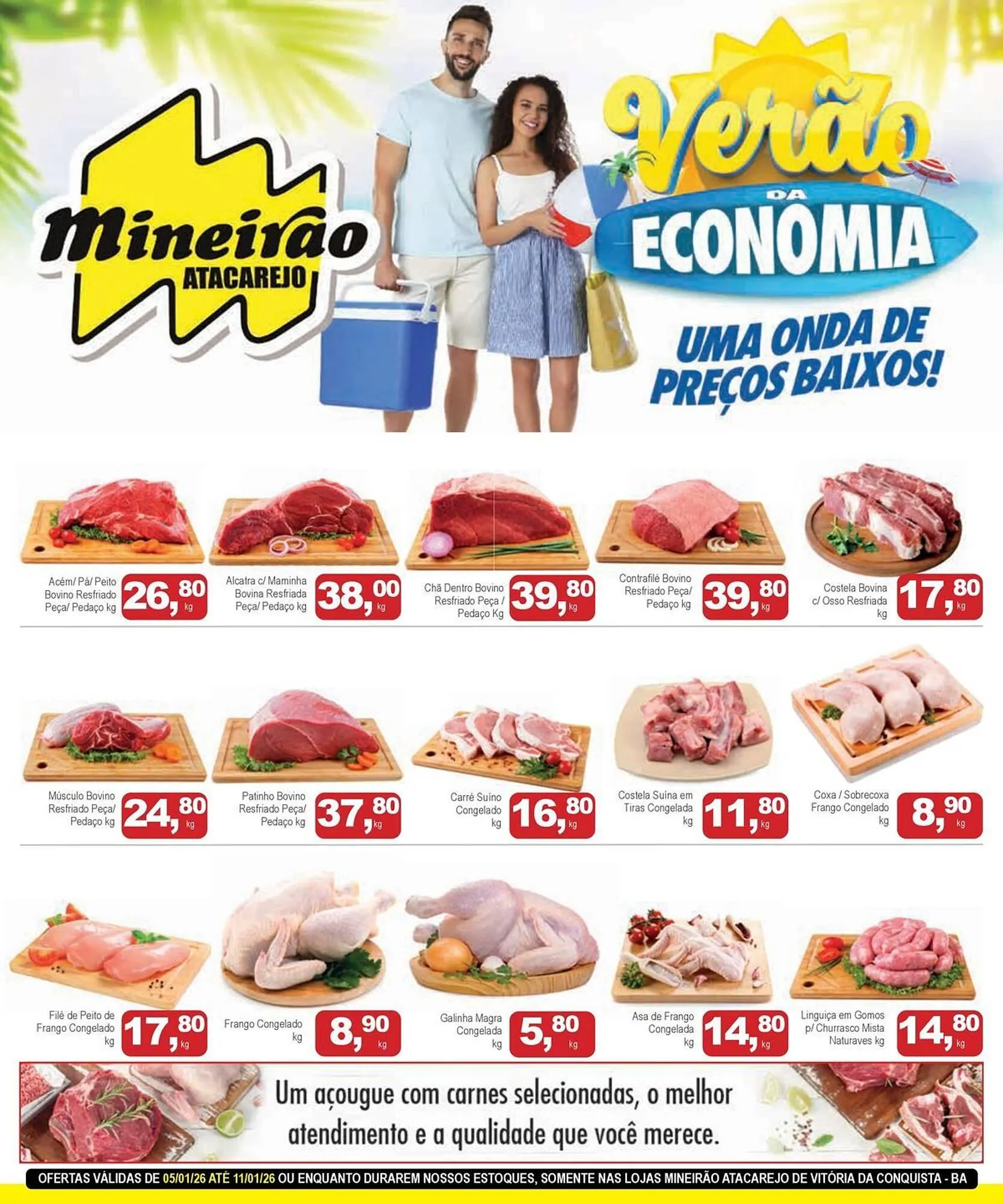 Encarte de Folheto Mineirão Atacarejo 5 de janeiro até 11 de janeiro 2026 - Pagina 1