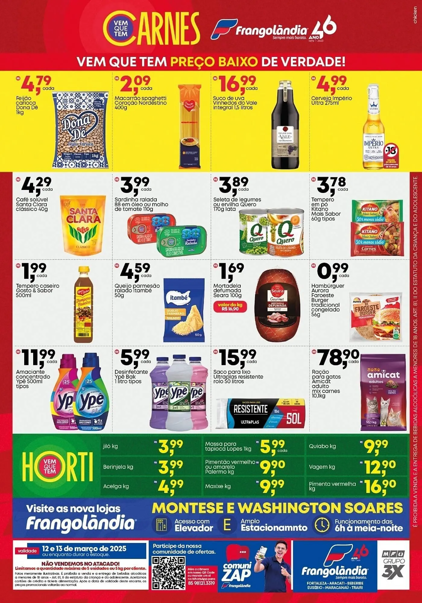 Encarte de Ofertas Frangolândia 12 de março até 13 de março 2025 - Pagina 2