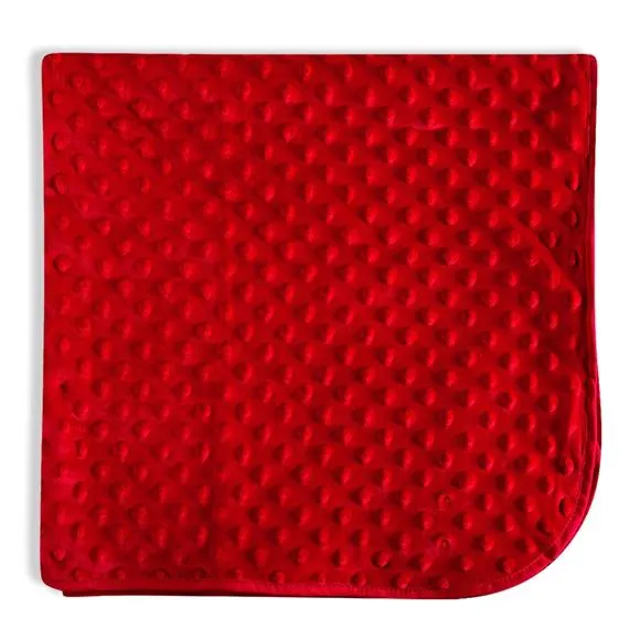 manta plush bebê poás em relevo