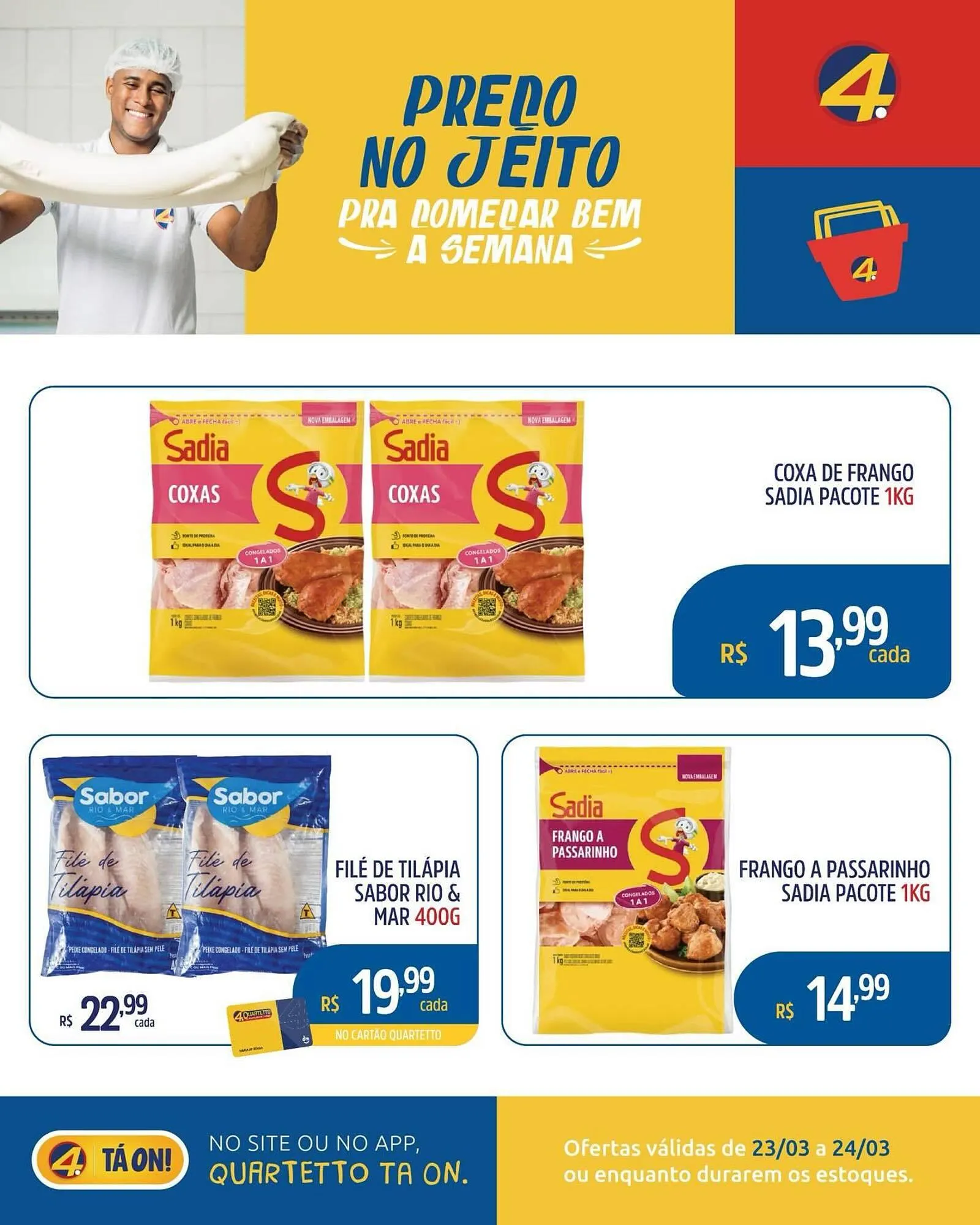 Encarte de Catálogo Quartetto Supermercados 23 de março até 24 de março 2026 - Pagina 5