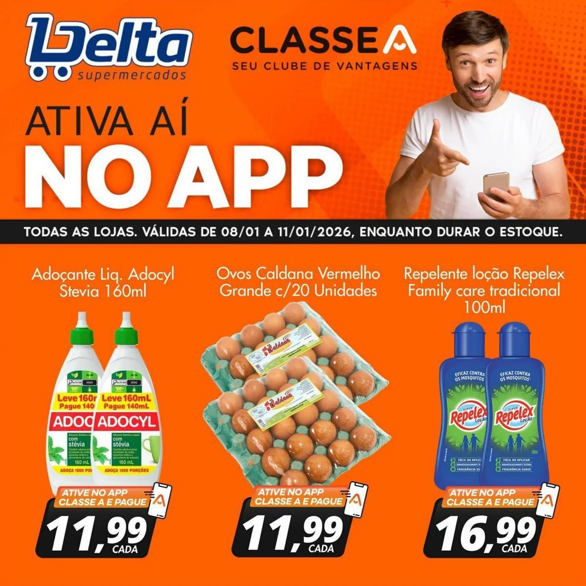 Encarte de Catálogo Delta Supermercados 8 de janeiro até 11 de janeiro 2026 - Pagina 2