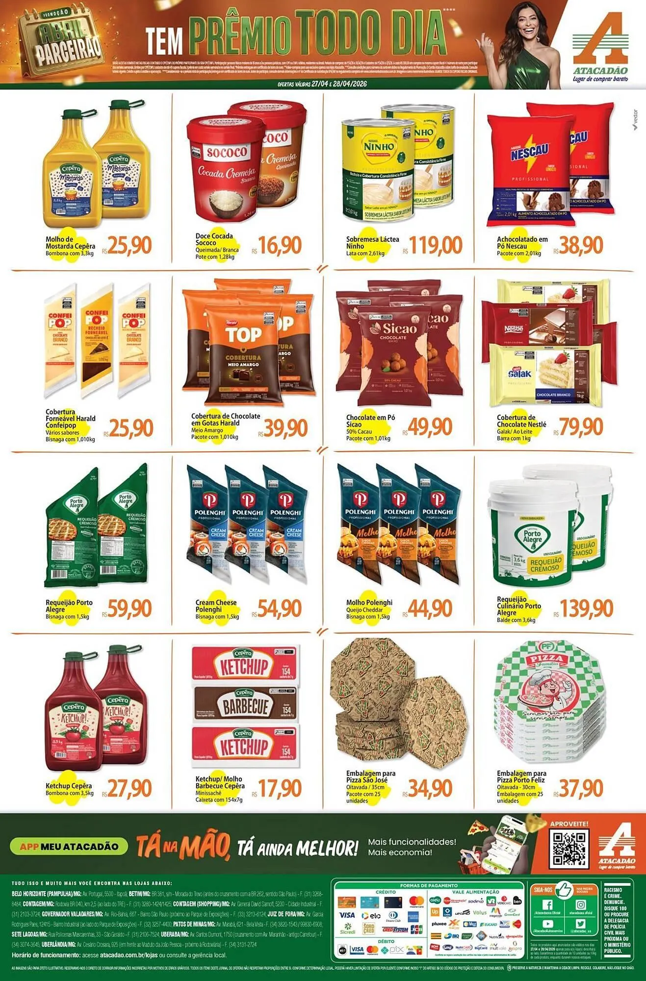 Encarte de Folheto Atacadão 27 de abril até 28 de abril 2026 - Pagina 2
