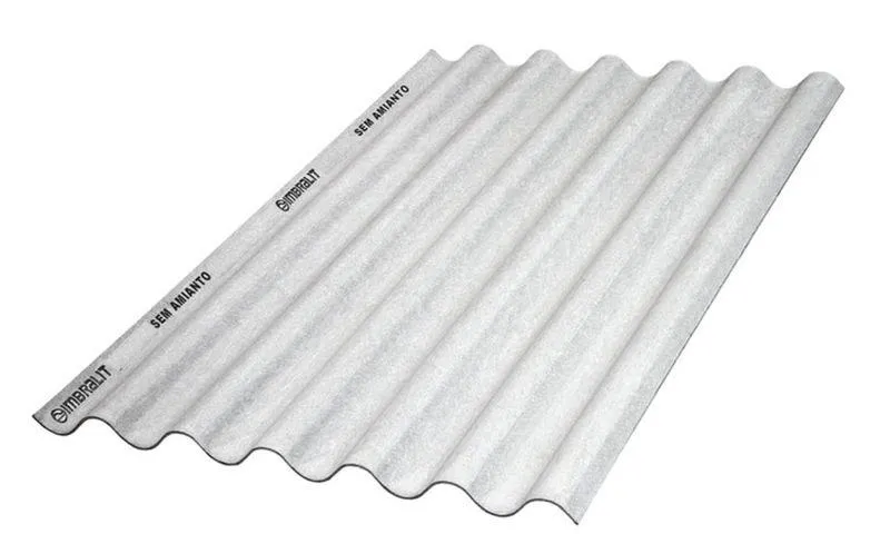 Telha de Fibrocimento Imbralit Sem Amianto 6mm 3,05x1,10m