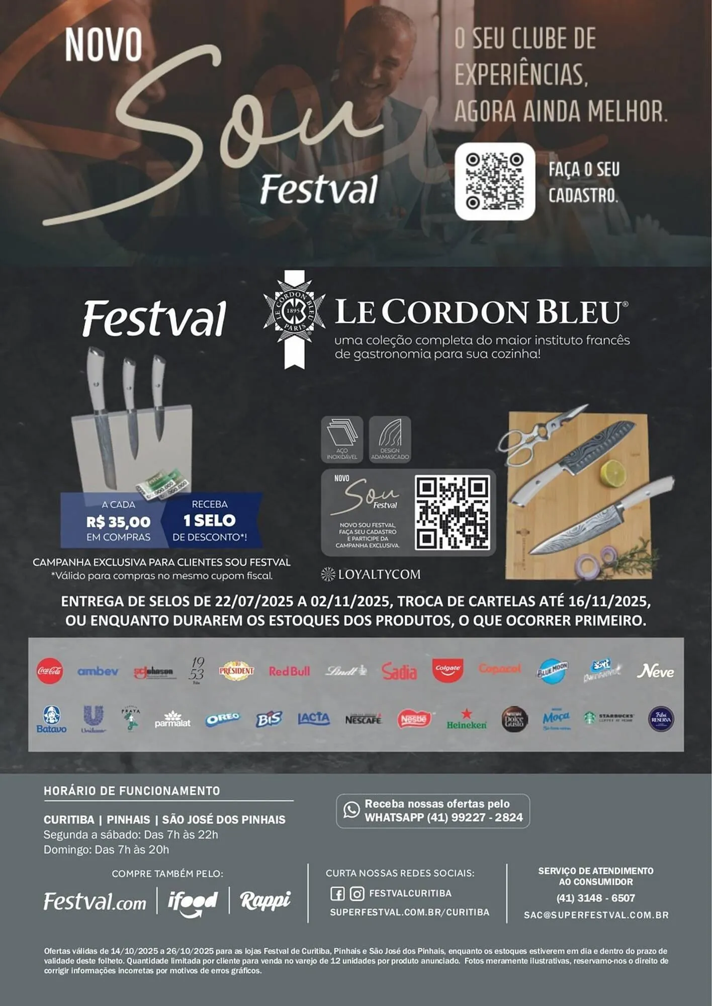 Encarte de Encarte Festval 15 de outubro até 2 de novembro 2025 - Pagina 12