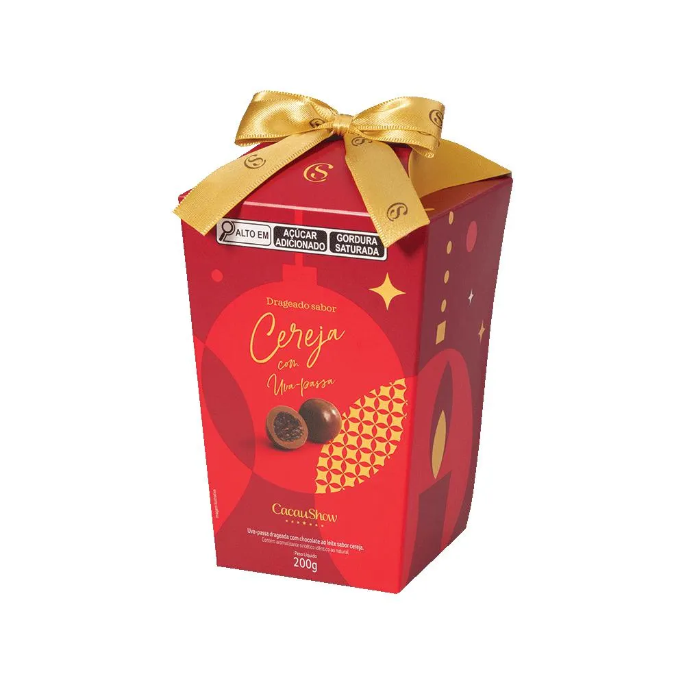 CAIXA DRAGEADOS 200G