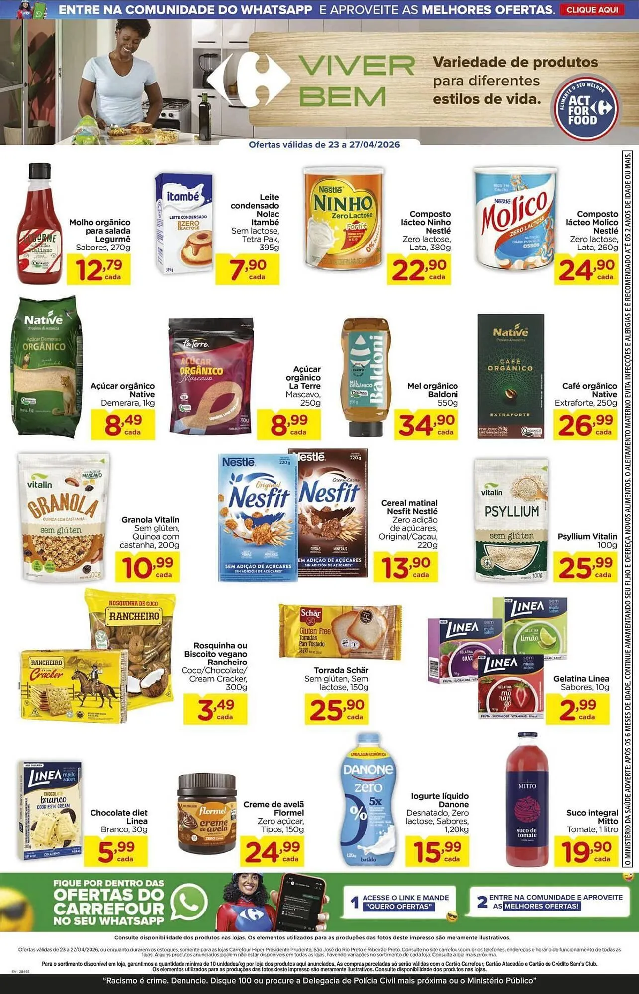 Encarte de Folheto Carrefour 23 de abril até 27 de abril 2026 - Pagina 4