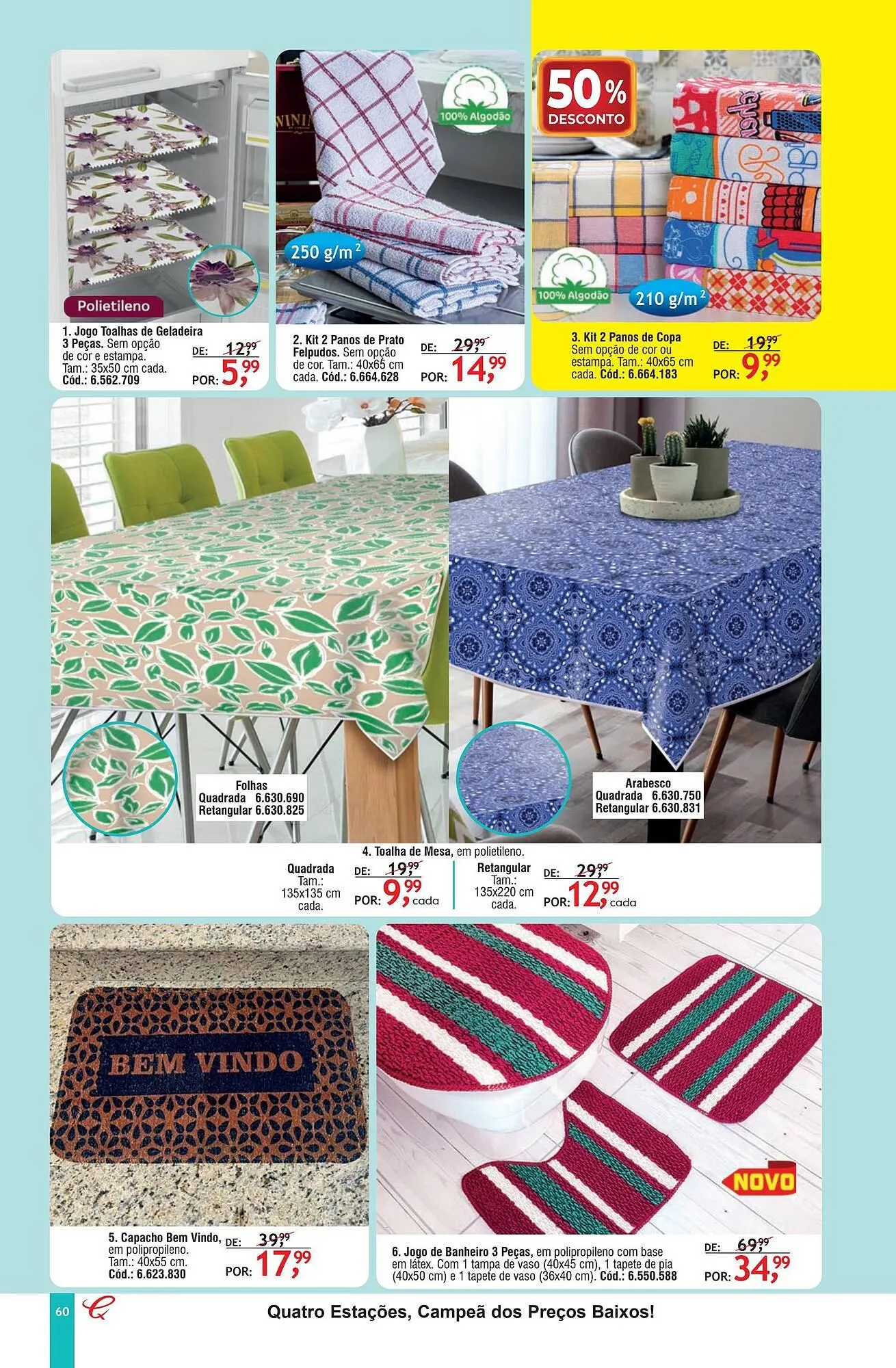 Encarte de Revista Quatro Estações 30 de março até 7 de julho 2026 - Pagina 56