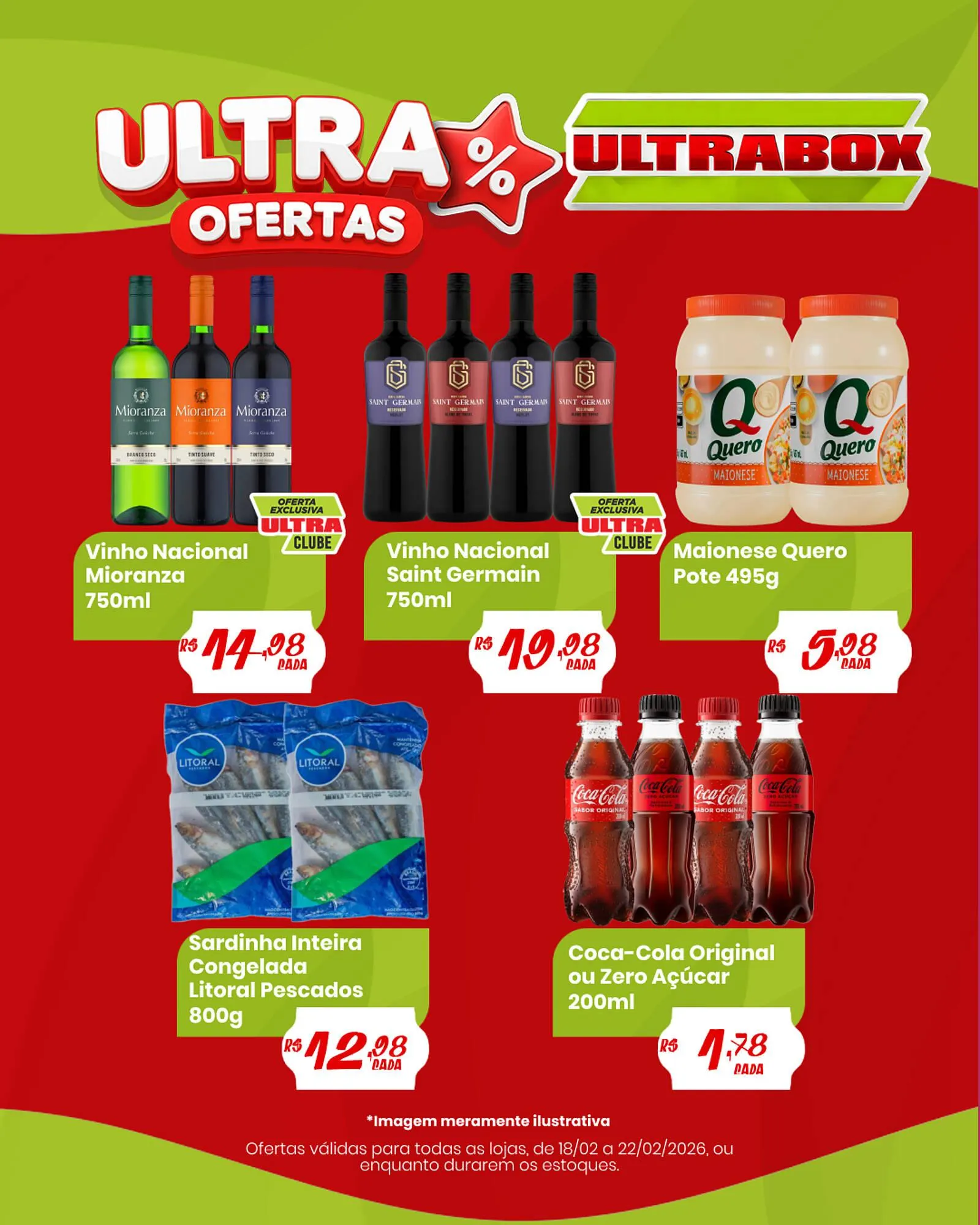 Encarte de Panfleto Ultrabox 18 de fevereiro até 22 de fevereiro 2026 - Pagina 3