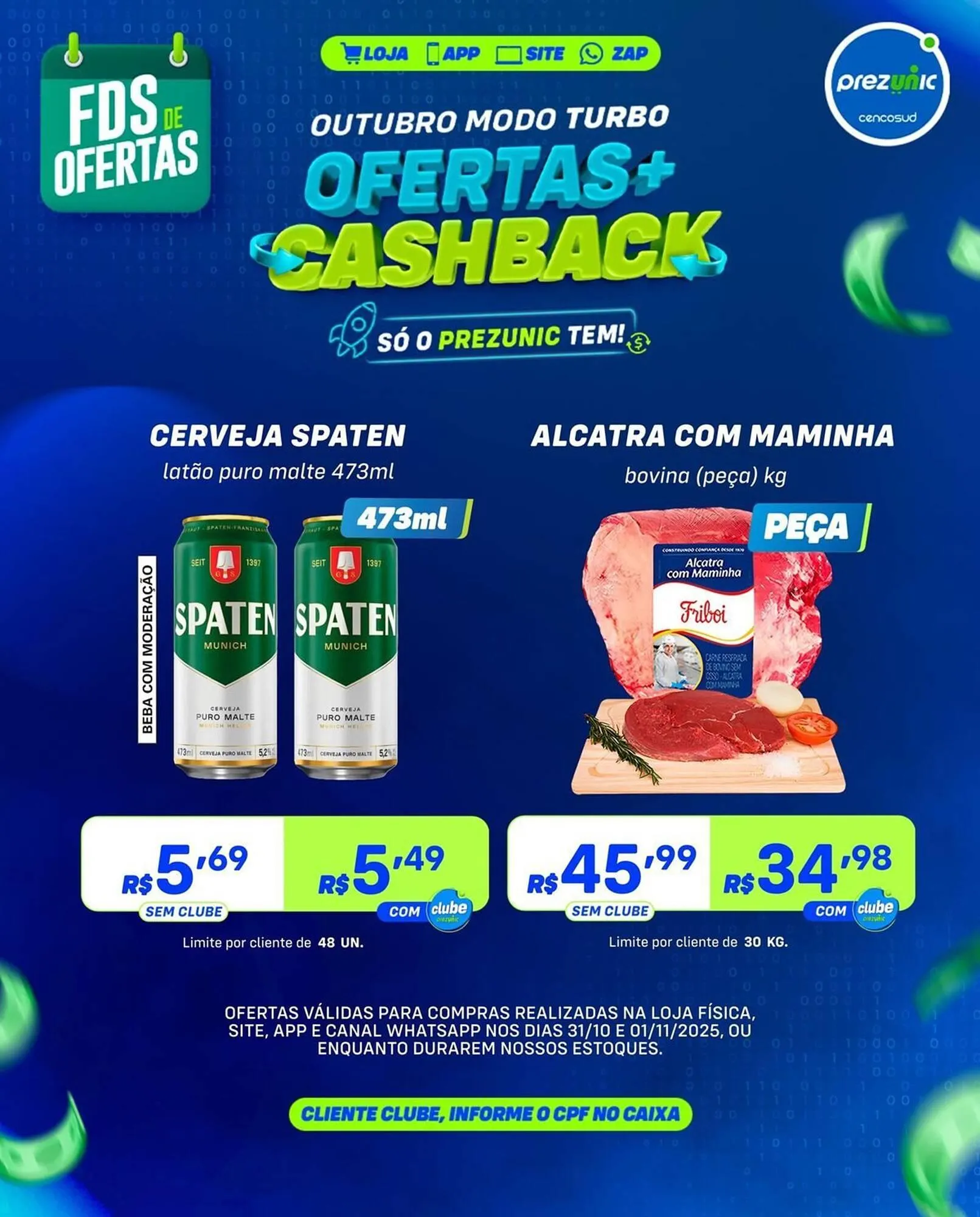 Encarte de Encarte Prezunic 31 de outubro até 1 de novembro 2025 - Pagina 8