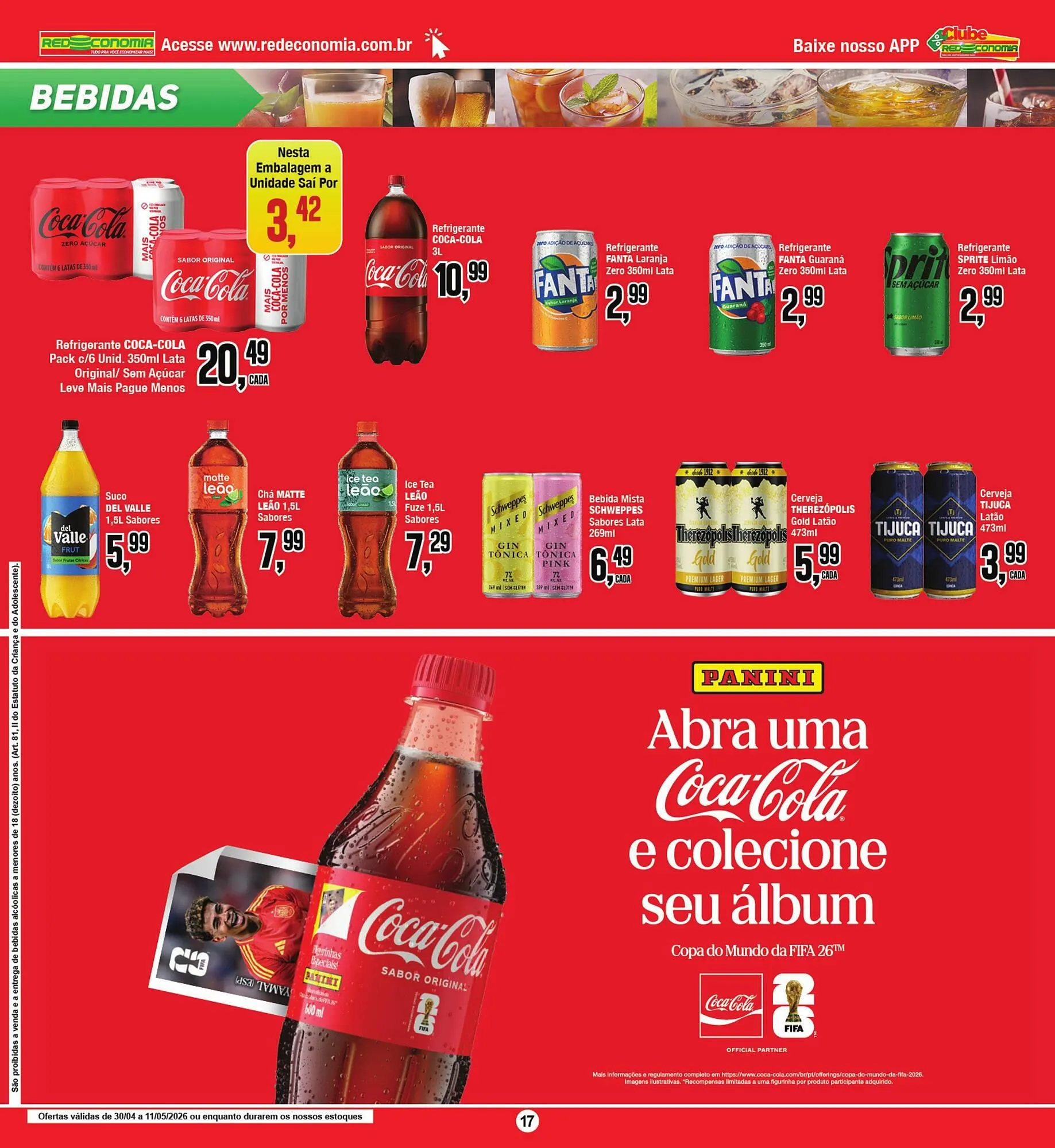 Encarte de Encarte Rede Economia 1 de maio até 11 de maio 2026 - Pagina 17