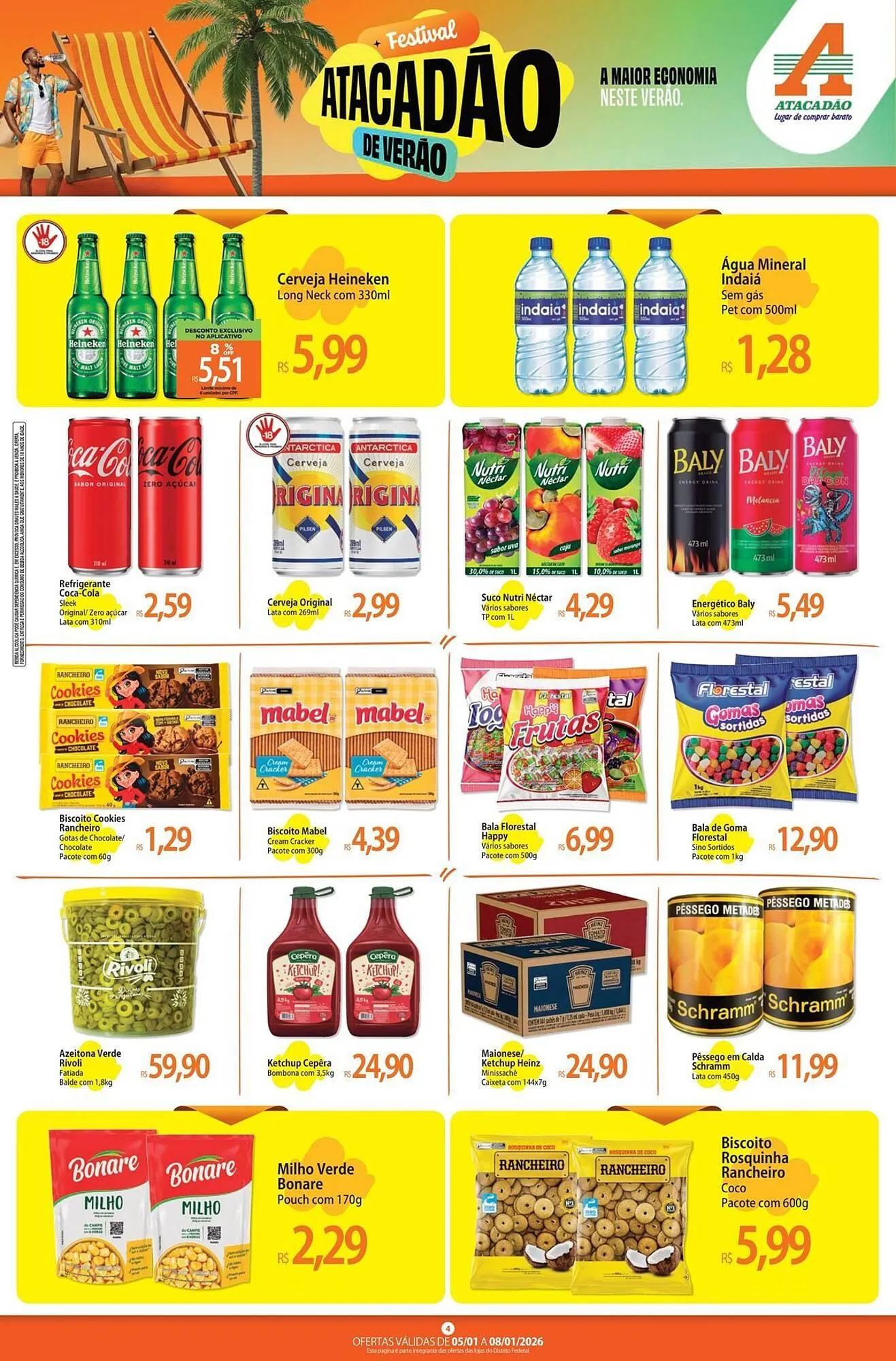 Encarte de Folheto Atacadão 6 de janeiro até 8 de janeiro 2026 - Pagina 4