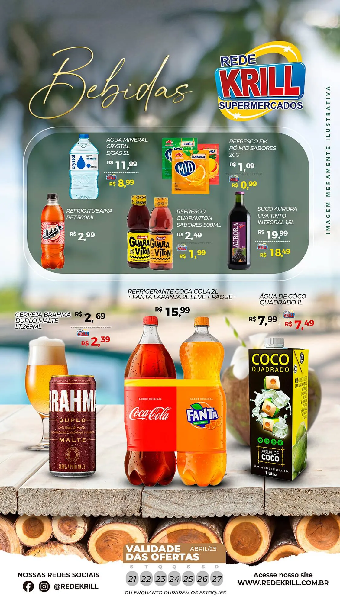 Encarte de Catálogo Rede Krill 21 de abril até 27 de abril 2025 - Pagina 2