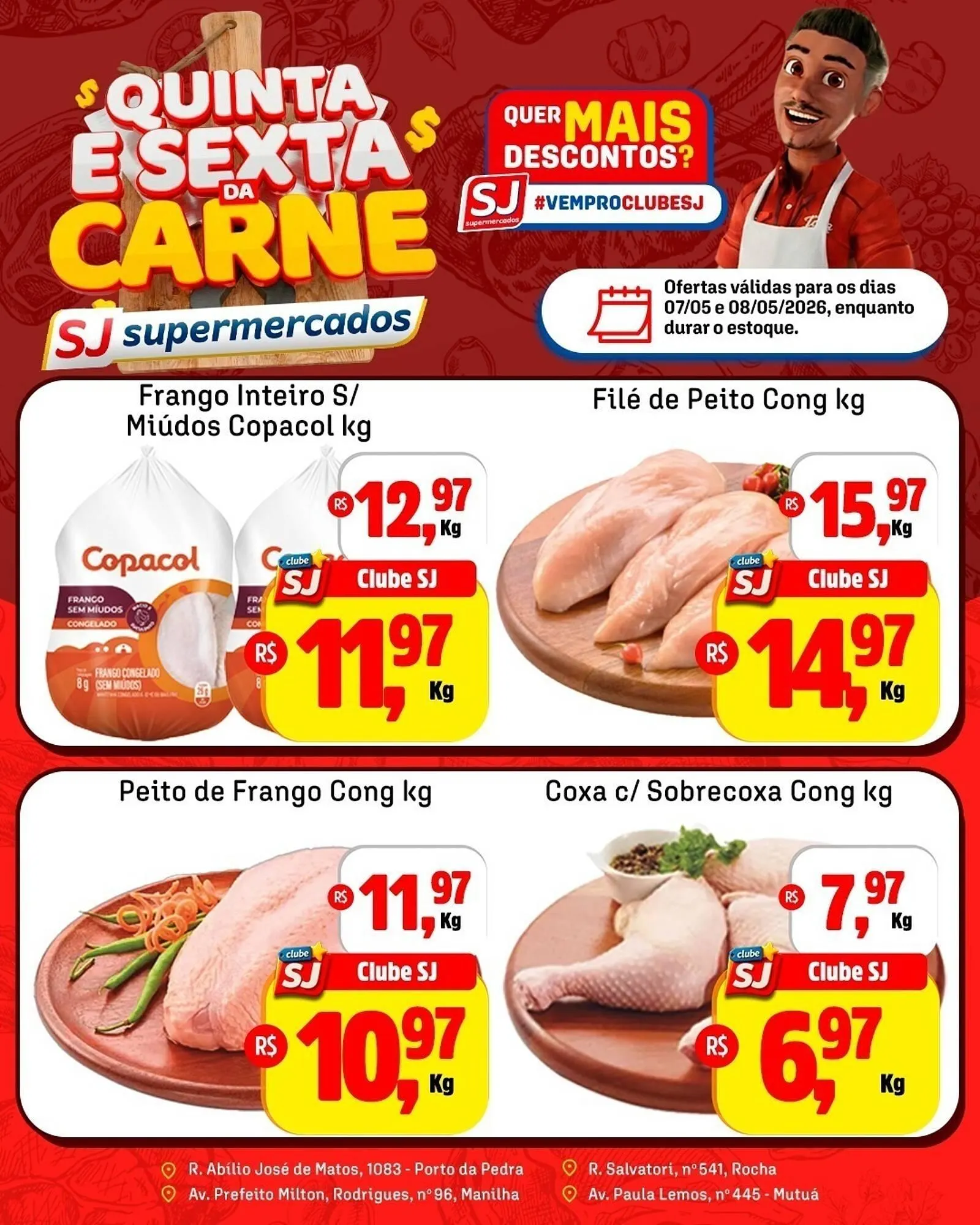 Encarte de Encarte Sj Supermercados 7 de maio até 8 de maio 2026 - Pagina 7