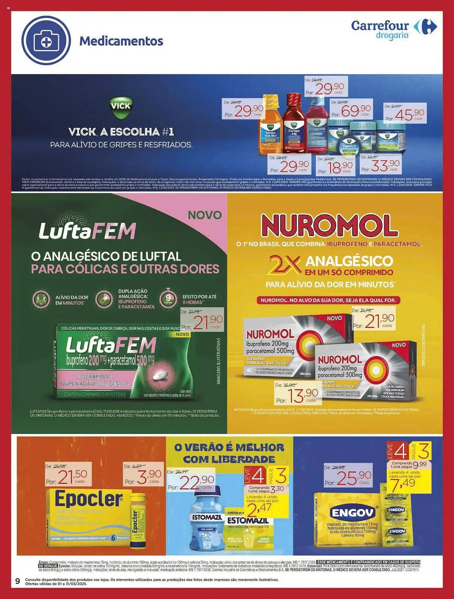 Encarte de Catálogo Carrefour 1 de março até 31 de março 2025 - Pagina 9