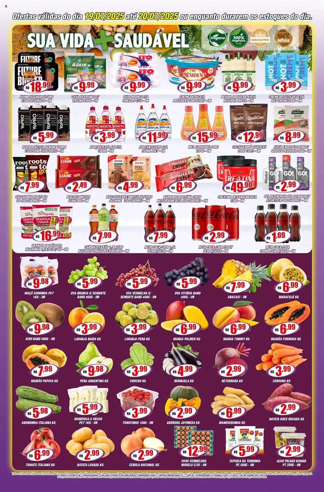 Encarte de Catálogo Violeta Supermercados 19 de julho até 20 de julho 2025 - Pagina 4