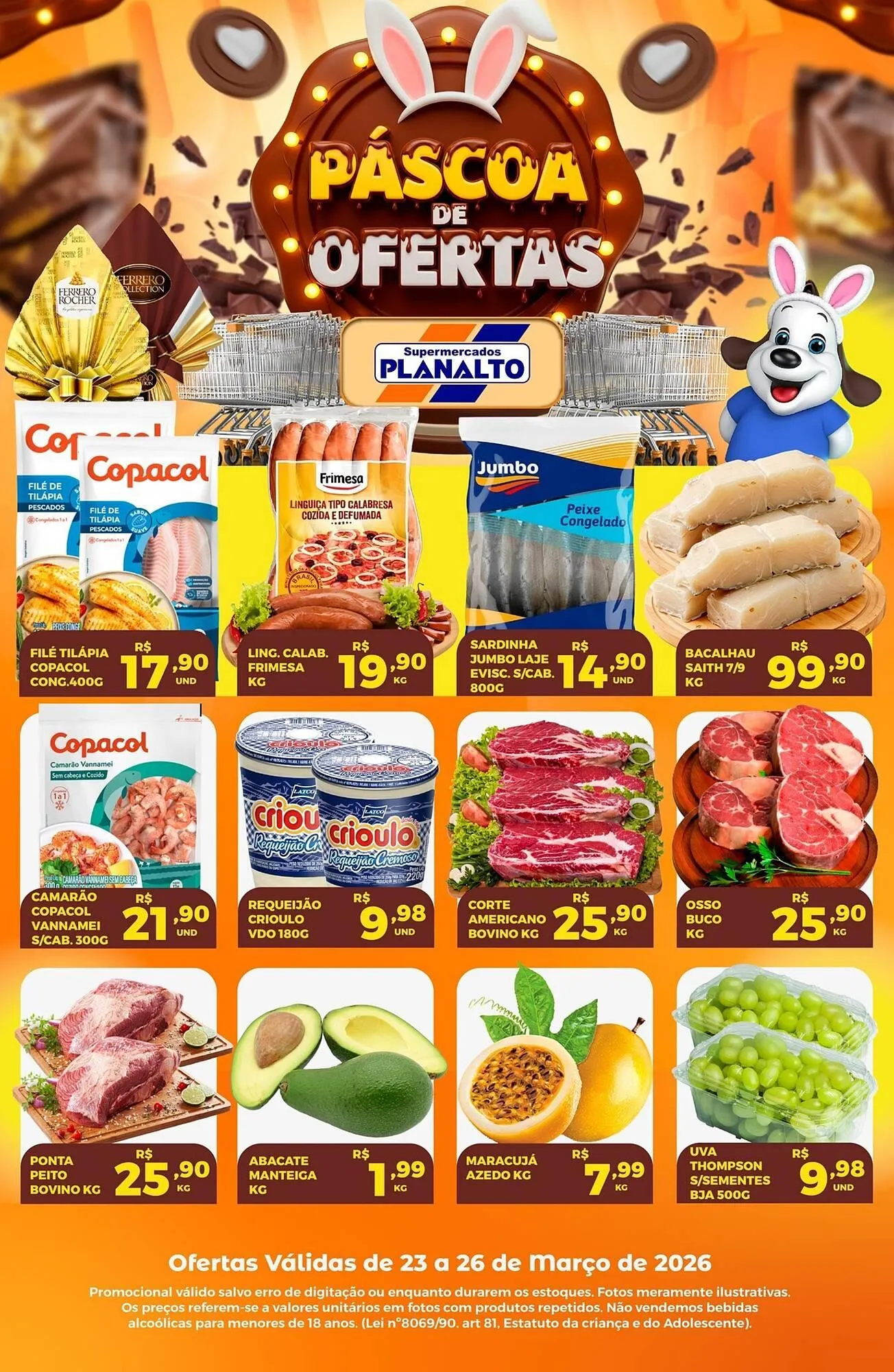 Encarte de Catálogo Supermercados Planalto 24 de março até 26 de março 2026 - Pagina 3